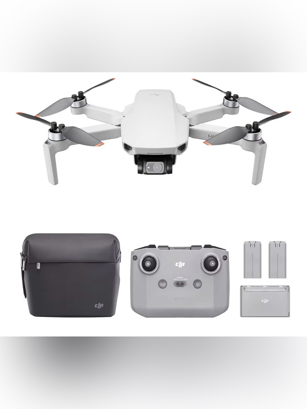 DJI Mini 2 Fly More Drone Combo + Hard Shell Travel Case